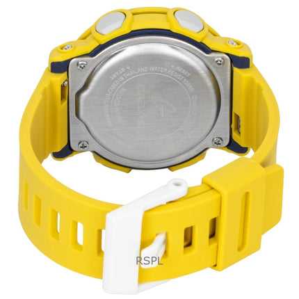 Casio Baby-G analoginen digitaalinen hartsiranneke, valkoinen kellotaulu, kvartsi, BGA-310RP-9A, 100M naisten kello