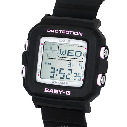 Casio Baby-G Plus digitaalinen hartsiranneke kvartsi BGD-10KH-1 100M naisten kello silikonipidikkeellä
