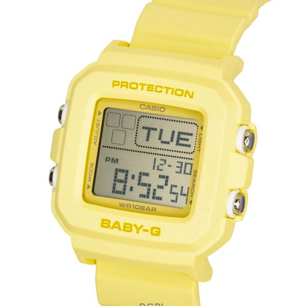 Casio Baby-G digitaalinen keltainen hartsiranneke kvartsi BGD-10KH-9 100M naisten kello