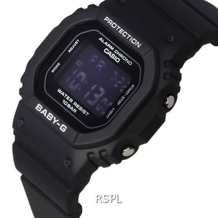 Casio Baby-G digitaalinen musta kellotaulu kvartsi BGD-565-1 BGD565-1 100M naisten kello