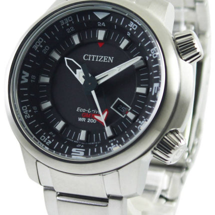 Kansalaisten Promaster Eco-aseman GMT 200M BJ7080 53E Miesten kello