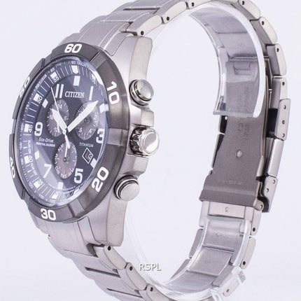 Citizen Brycen Eco-Drive Titanium Chronograph ikuinen kalenteri BL5558 - 58L miesten kello