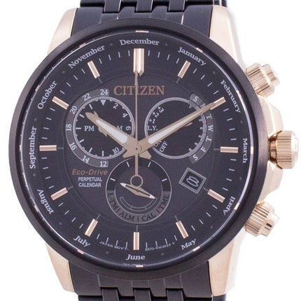 Citizen Perpetual Chronograph Eco-Drive BL8156-80E 100M miesten kello
