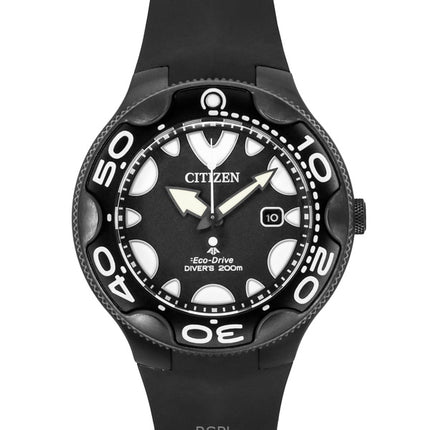 Citizen Promaster Eco-Drive Orca polyuretaaniranneke mustalla kellotaululla Diver&#39;s BN0235-01E 200M miesten kello