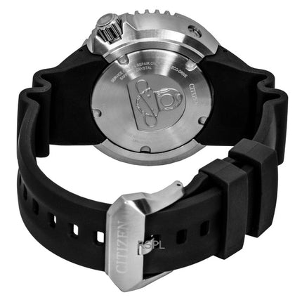 Citizen Promaster polyuretaanirannekkeen punainen kellotaulu Eco-Drive Diver&#39;s BN1024-01Z 300M miesten kello