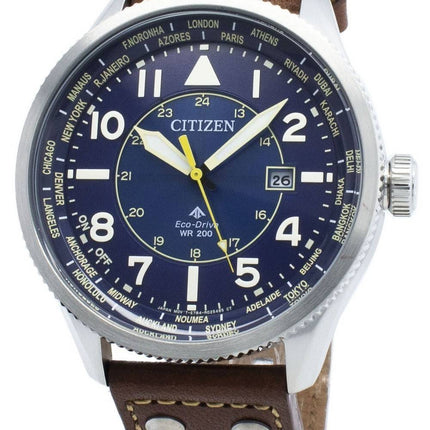 Citizen Promaster Nighthawk BX1010-11L maailmanaikainen Eco-Drive 200M miesten kello