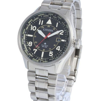 Citizen Promaster Nighthawk World Time Eco-Drive BX1010-53E 200M miesten kello