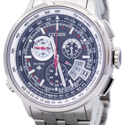 Kansalaisten titaani Promaster Radio-ohjattavat BY0010-52E BY0010 maailman aika Miesten kello