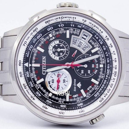 Kansalaisten titaani Promaster Radio-ohjattavat BY0010-52E BY0010 maailman aika Miesten kello