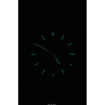 Citizen Eco-Drive Radio-ohjattu Moon Phase ruostumattomasta teräksestä valmistettu musta kellotaulu BY1030-50E 100M miesten kello