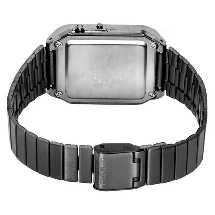Casio Vintage digitaalinen laskin ruostumattomasta teräksestä valmistettu kvartsi CA-500WEGG-1B miesten kello