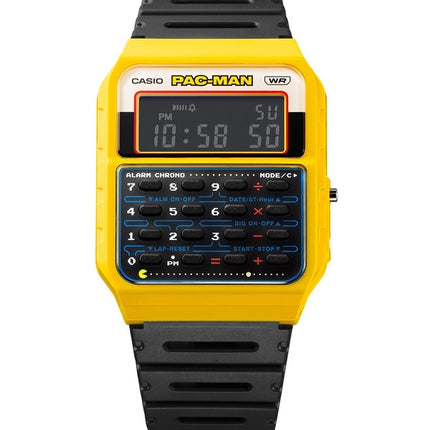Casio Standard Digital PAC-MAN Collaboration Biopohjainen hartsihihna Quartz CA-53WPC-1B Unisex kello