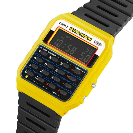Casio Standard Digital PAC-MAN Collaboration Biopohjainen hartsihihna Quartz CA-53WPC-1B Unisex kello