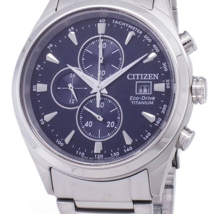 Citizen Eco-Drive CA0650 - 82M titaani Chronograph Miesten Kello