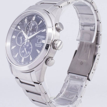Citizen Eco-Drive CA0650 - 82M titaani Chronograph Miesten Kello