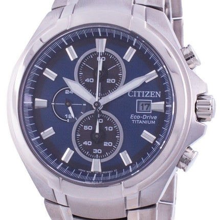 Citizen Super Titanium Chronograph Eco-Drive CA0700-86L 100M miesten kello