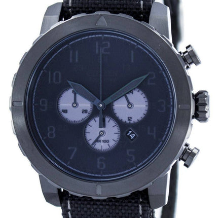 Kansalainen Eco-Drive sotilaallisen Chronograph CA4098 06E Miesten Kello