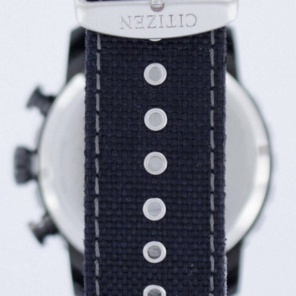 Kansalainen Eco-Drive sotilaallisen Chronograph CA4098 06E Miesten Kello