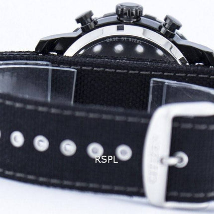 Kansalainen Eco-Drive sotilaallisen Chronograph CA4098 06E Miesten Kello