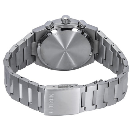 Citizen Zenshin Chronograph Super Titanium Silver Dial Eco-Drive CA4610-85A 100M miesten kello