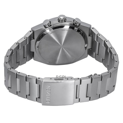 Citizen Zenshin Chronograph Super Titanium Blue Dial Eco-Drive CA4610-85L 100M miesten kello