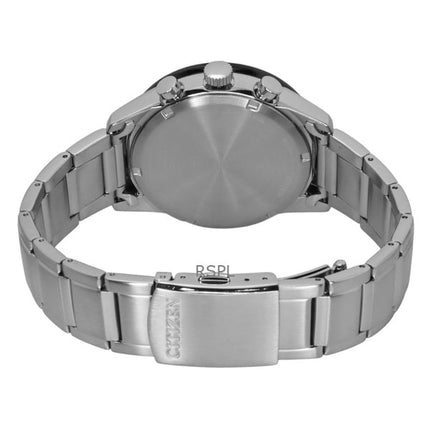 Citizen Eco-Drive Chronograph ruostumattomasta teräksestä valmistettu vihreä kellotaulu CA4624-56X 100M miesten kello