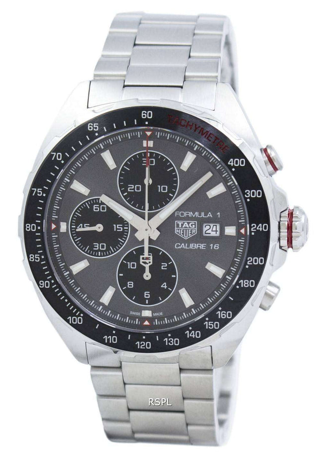 Tag Heuer Formula 1 Chronograph Automaattinen nopeusmittarin CAZ2012. BA0876 Miesten Watch