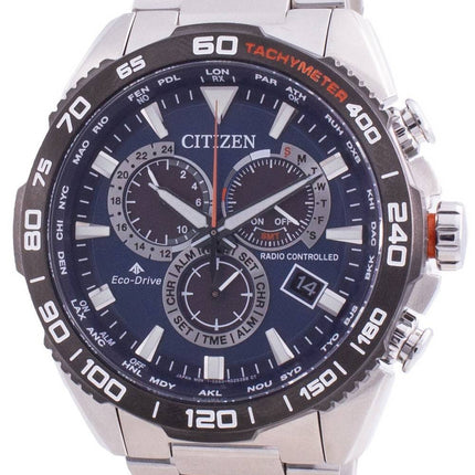 Citizen Promaster Radio-ohjattu maailmanajan Eco-Drive CB5034-82L 200M miesten kello