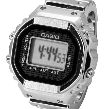 Casio Digital 50-vuotisjuhlan ruostumattomasta teräksestä valmistettu kvartsi CRW-001-1 unisex-sormuskello