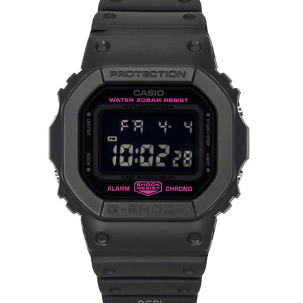 Casio G-Shock digitaalinen vaaleanpunainen nauha biopohjainen hartsihihna kvartsi DW-5600PK-1 200M naisten kello