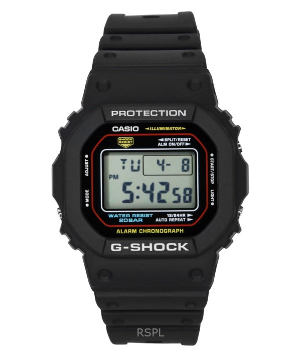Casio G-Shock digitaalinen biopohjainen hartsikvartsi DW-5600RL-1 200M miesten kello