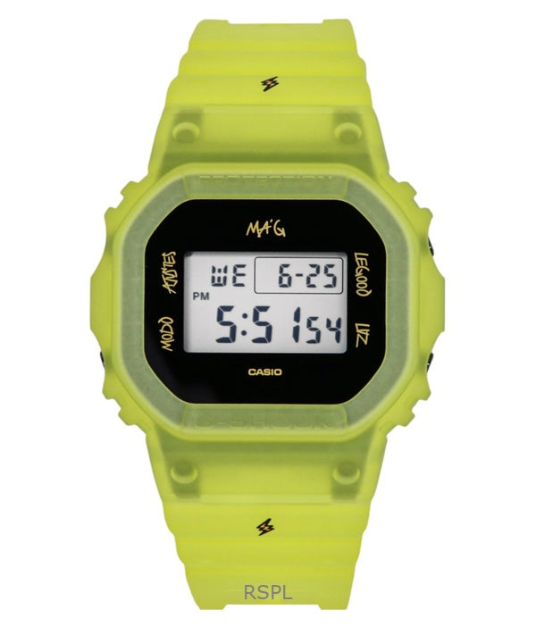 Casio G-Shock Digital J Balvin -hartsiranneke Quartz DWE-5600JB-1A9 200M miesten kello