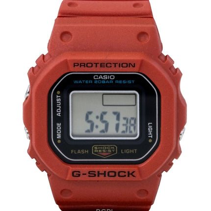 Casio G-Shock Nano Digital punainen biopohjainen hartsiranneke kvartsi DWN-5600-4 200M unisex-kello