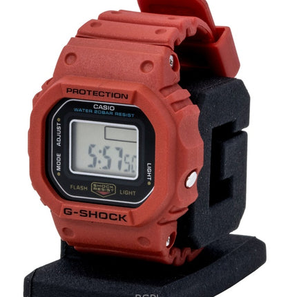 Casio G-Shock Nano Digital punainen biopohjainen hartsiranneke kvartsi DWN-5600-4 200M unisex-kello