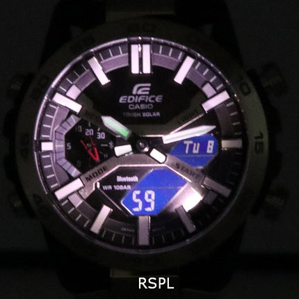 Casio Edifice Sospensione Mobile Link Black Dial Solar ECB-2000D-1A ECB2000D-1 100M miesten kello