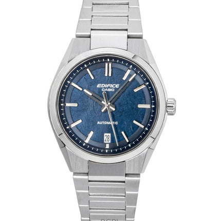 Casio Edifice analoginen ruostumattomasta teräksestä taottu hiilikuituinen sininen kellotaulu automaattinen EFK-100D-2A 100M miesten kello
