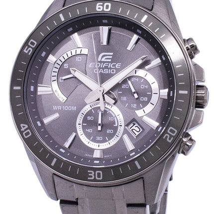 Casio rakennelma Chronograph kvartsi EFR-552GY-8AV EFR552GY 8AV Miesten Kello