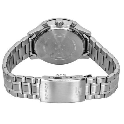 Casio Edifice analoginen kronografi ruostumattomasta teräksestä valmistettu musta kellotaulu kvartsi EFR-575D-1A 100M miesten kello