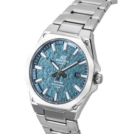 Casio Edifice analoginen ruostumattomasta teräksestä valmistettu vihreä kellotaulu kvartsi EFR-S108DE-3AV 100M miesten kello