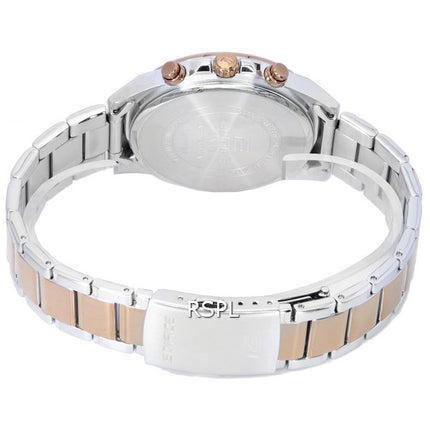 Casio Edifice musta kellotaulu kaksisävyinen kvartsi EFR-S572GS-1A EFRS572GS-1 100M miesten kello