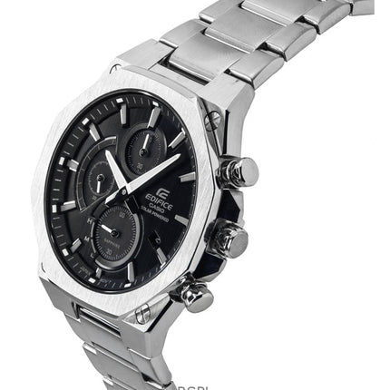 Casio Edifice Slim Line Chronograph analoginen aurinko EFS-S570D-1A EFSS570D-1 100M miesten kello