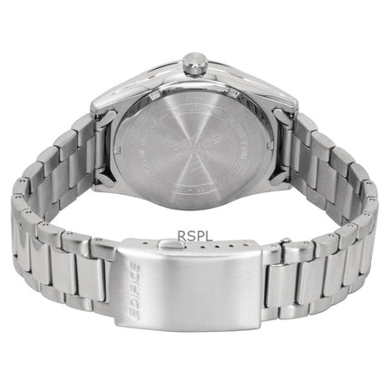 Casio Edifice analoginen ruostumattomasta teräksestä valmistettu musta kellotaulu kvartsi EFV-160D-1A 100M miesten kello