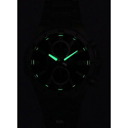 Casio Edifice Classic Standard Chronograph Analog Black Dial Quartz EFV-640D-1A 100M Miesten kello