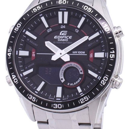 Casio rakennelma hälytys analoginen digitaalinen Quartz EFV-C100D-1AV EFVC100D-1AV Miesten Kello