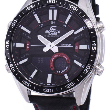 Casio rakennelma hälytys analoginen digitaalinen Quartz EFVC100L-1AV EFV-C100L-1AV Miesten Kello