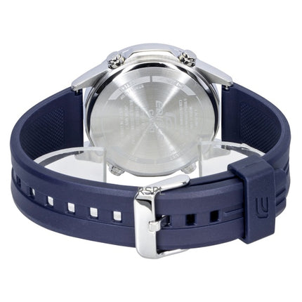 Casio Edifice analoginen digitaalinen hartsiranneke mustalla kellotaululla kvartsi EFV-C120P-1A2 100M miesten kello