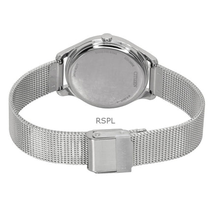 Citizen Eco-Drive ruostumattomasta teräksestä valmistettu mintunvihreä kellotaulu EM0501-89M naisten kello