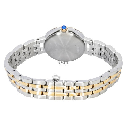 Citizen L Classic kaksisävyinen ruostumattomasta teräksestä valmistettu helmiäiskuvioinen Eco-Drive EM0996-84Y naisten kello