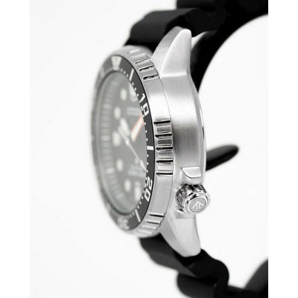 Citizen Promaster Dive Eco-Drive polykarbonaattihihna, musta kellotaulu Diver's EO2020-08E 200M naisten kello