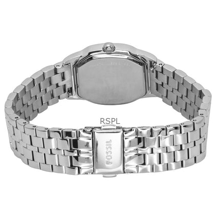 Fossil Harlow ruostumattomasta teräksestä kermanvärinen kellotaulu Quartz ES5363 naisten kello